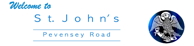 Welcome to St. John's Pevensey Road